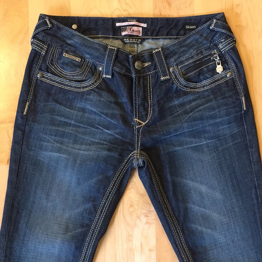 EXPRESS | Rerock Skinny Jeans - Picture 10 of 14